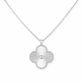 Collier Pendentif Fleur 4 Pétales